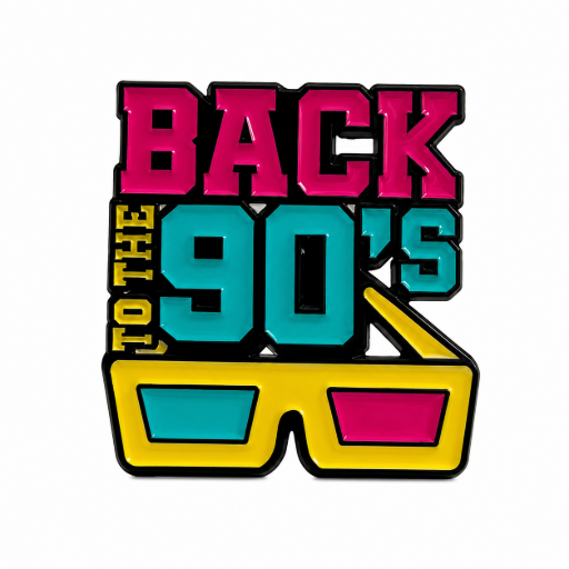 Back to the 90's Emaille Pin