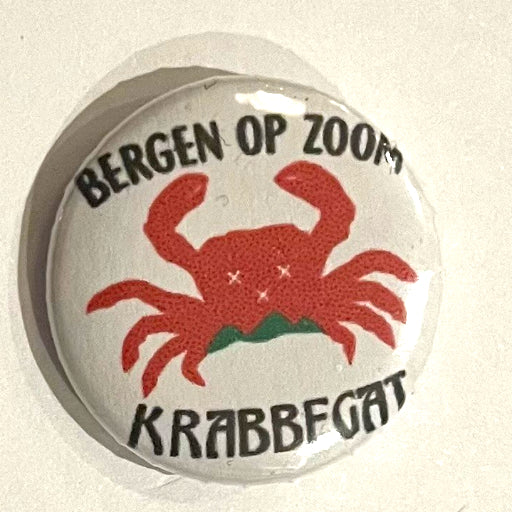 Krabbegat krab met logo 58 mm