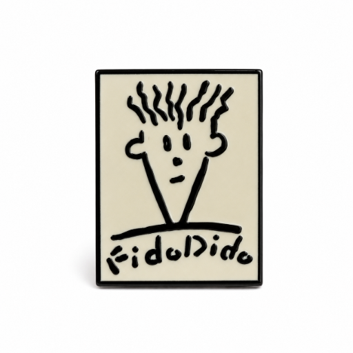 Fido Dido Emaille Pin