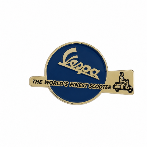 Vespa Emaille Pin