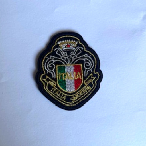 statementembleem patch schild Italia