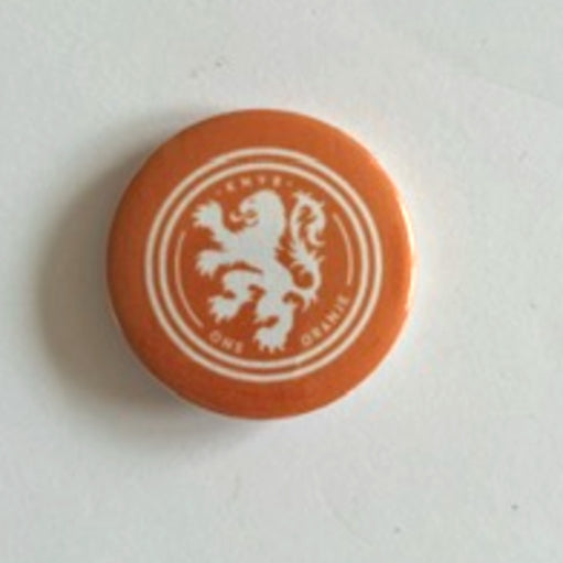 Button Oranje leeuw 32 mm
