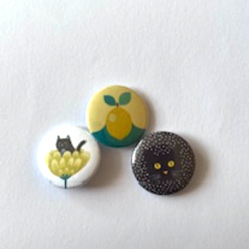buttons poes citroen kat