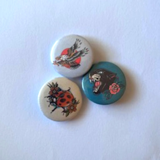 buttons retro