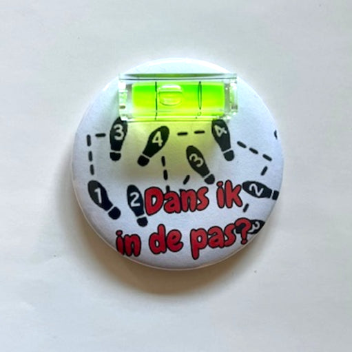 Dans ik in de pas met waterpasje 58 mm
