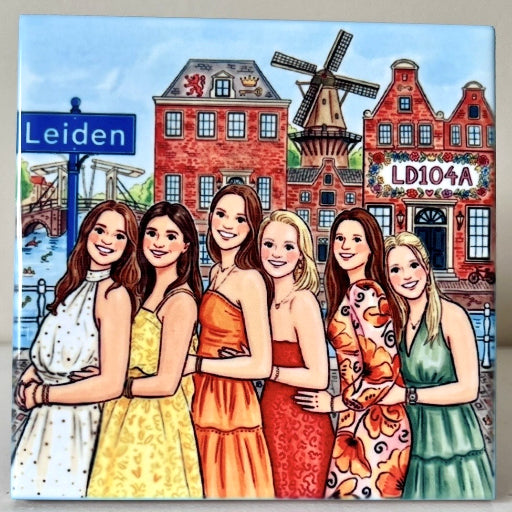 Gepersonaliseerd tegeltje Vrienden