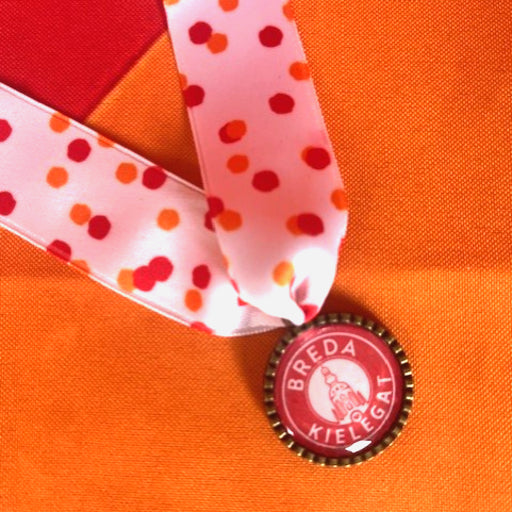 medaille Grote kerk rood
