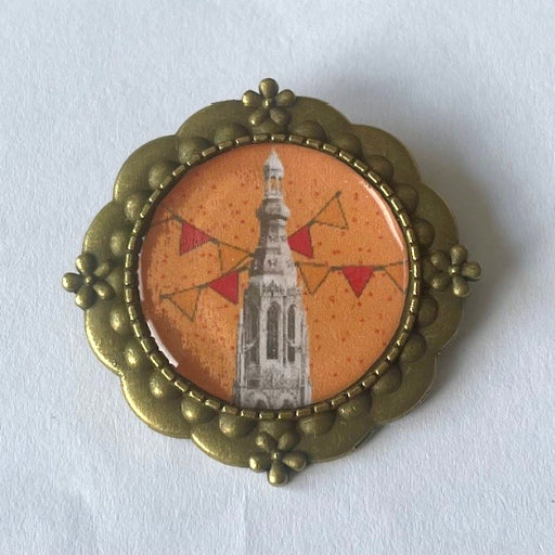 Penning Grote kerk carnaval 4 cm