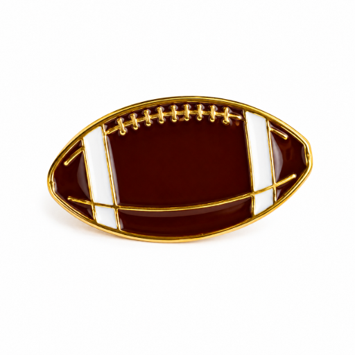 Rugbybal Pin – Emaille Badge Rugby