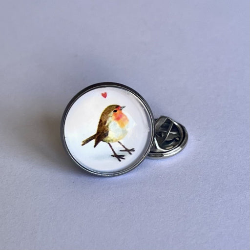 pin roodborstje