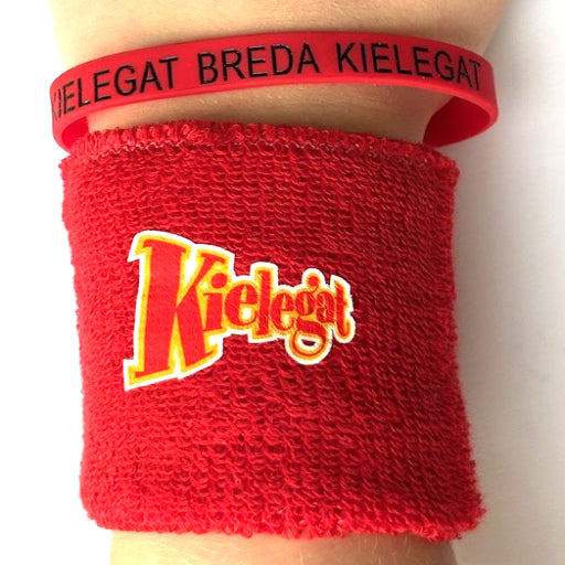 rood stoffen polsbandje Kielegat