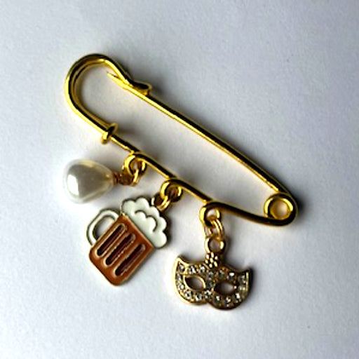 speld parel bier masker 5 cm