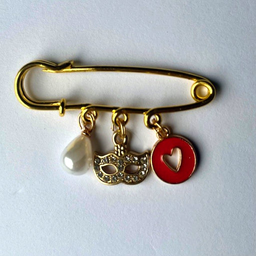 speld parel masker hart 5 cm